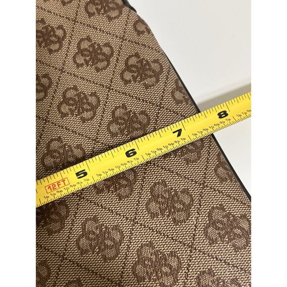 Guess Skya Mini Monogram Crossbody Women's Bag - Picture 6 of 7